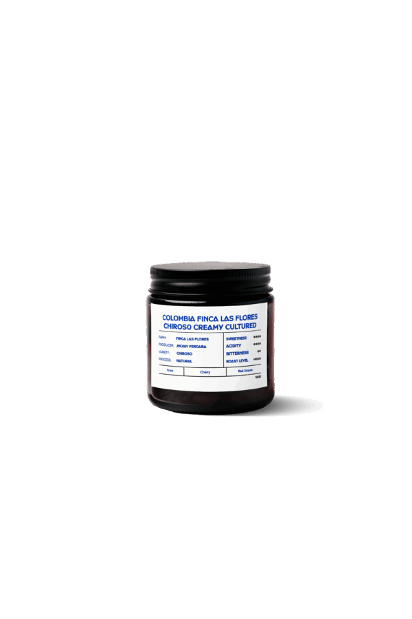 COLOMBIA FINCA LAS FLORES CHIROSO CREAMY CULTURED - BOXED JAR - Image 5